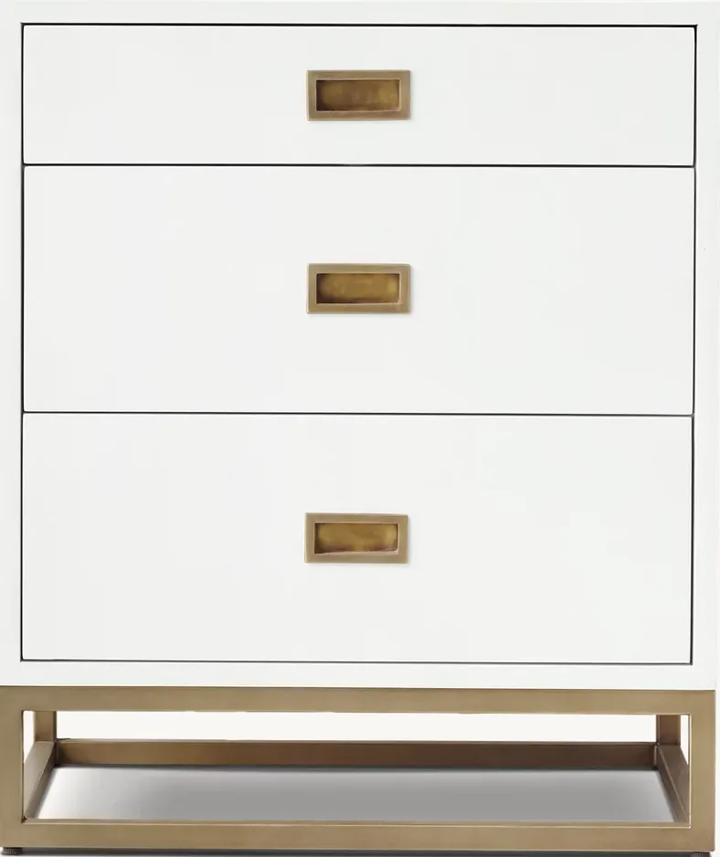Table de chevet Biscarrosse scandinave, vue 4 sur 5