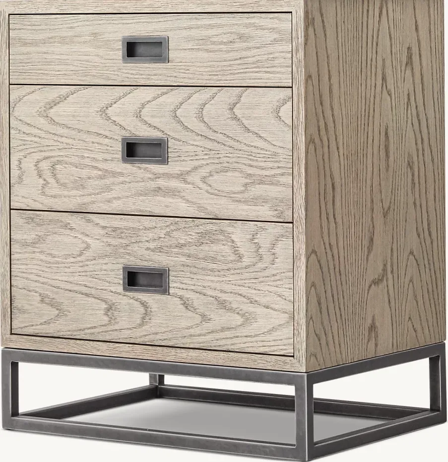 Table de chevet Biscarrosse scandinave, vue 5 sur 5