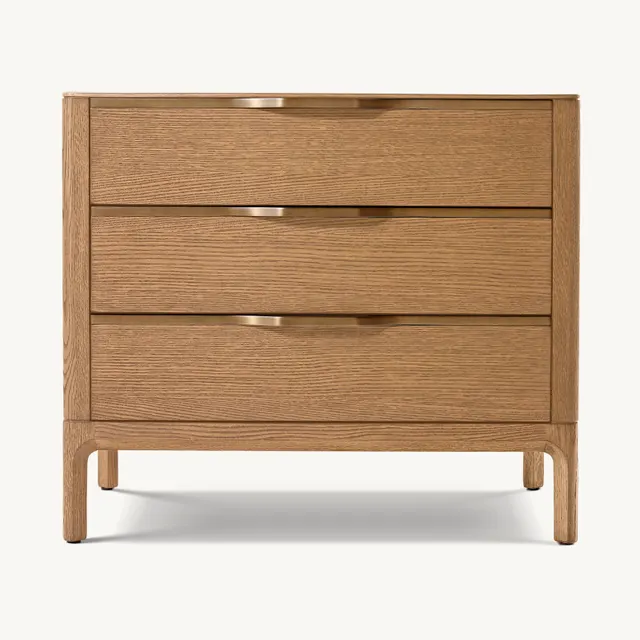 Table de chevet Blaye en bois massif — tables de chevet