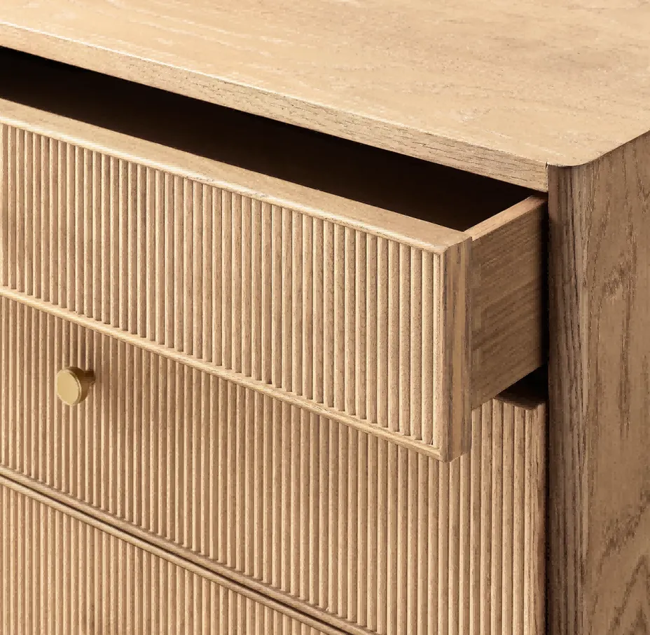 Table de chevet Capbreton vintage, vue 4 sur 6