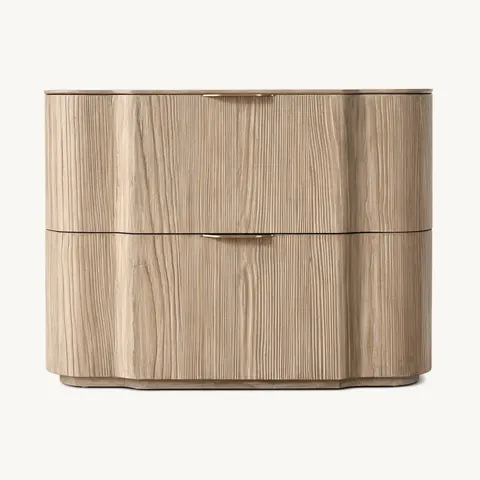 Table de chevet Carlux en chêne — tables de chevet