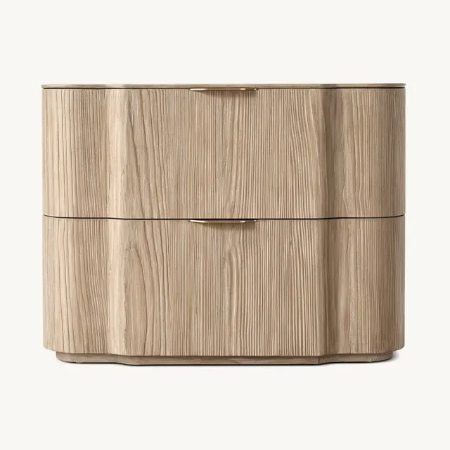 Table de chevet Carlux en chêne — tables de chevet