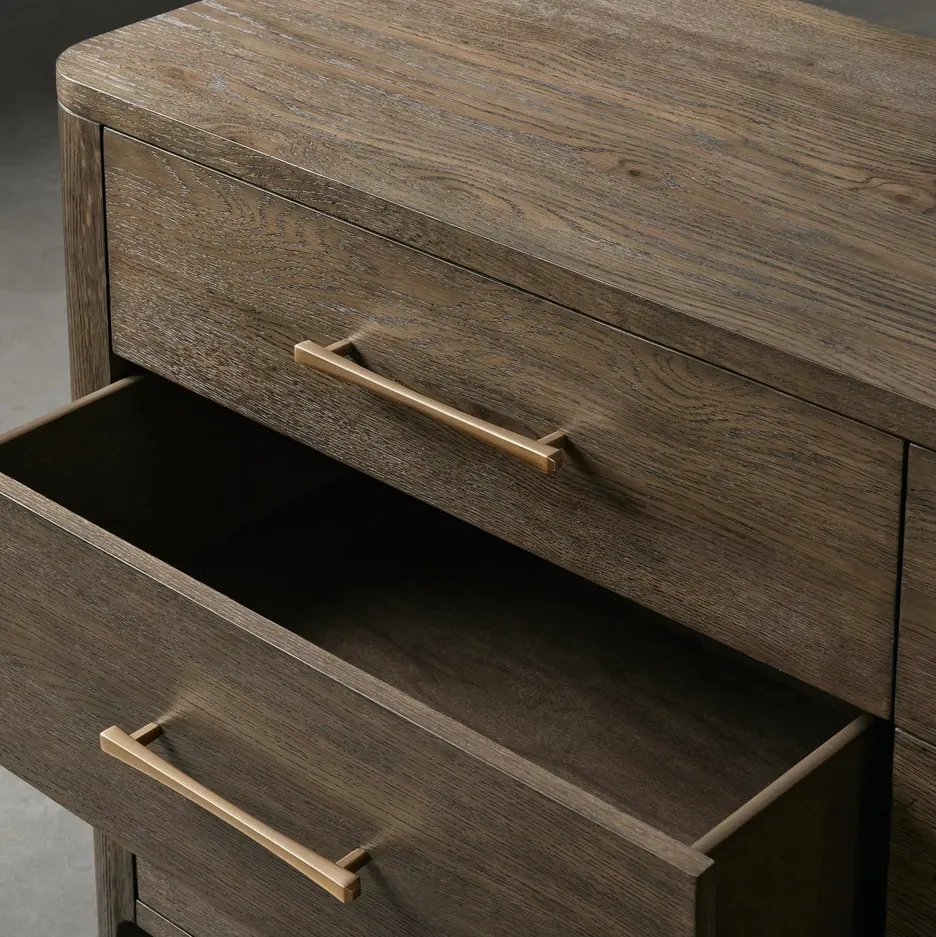 Table de chevet Chablis en chêne, collection tables de chevet ELWOOD HOME