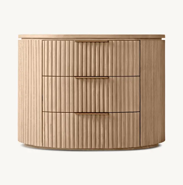 Table de chevet Chanaz en chêne blanc — tables de chevet