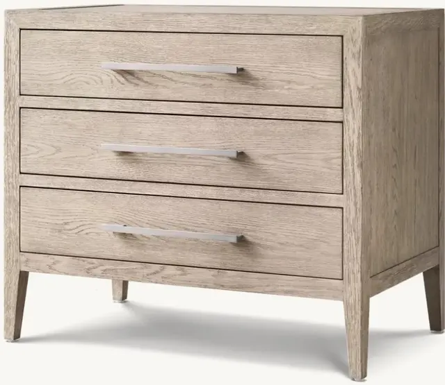 Table de chevet Clairvaux 3 tiroirs — tables de chevet