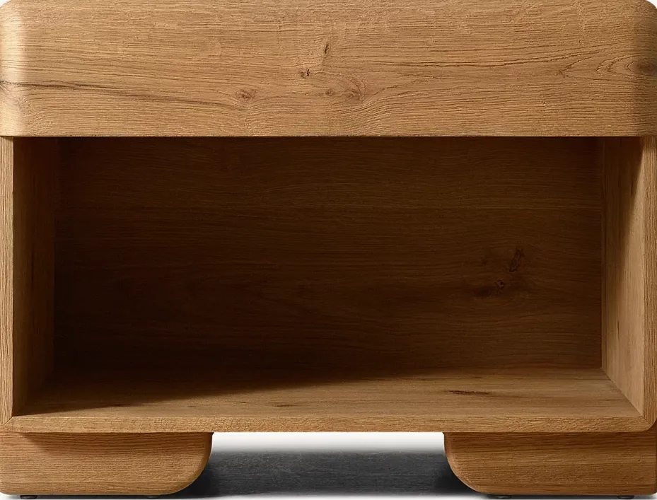 Table de chevet Coaraze en chêne, collection tables de chevet ELWOOD HOME