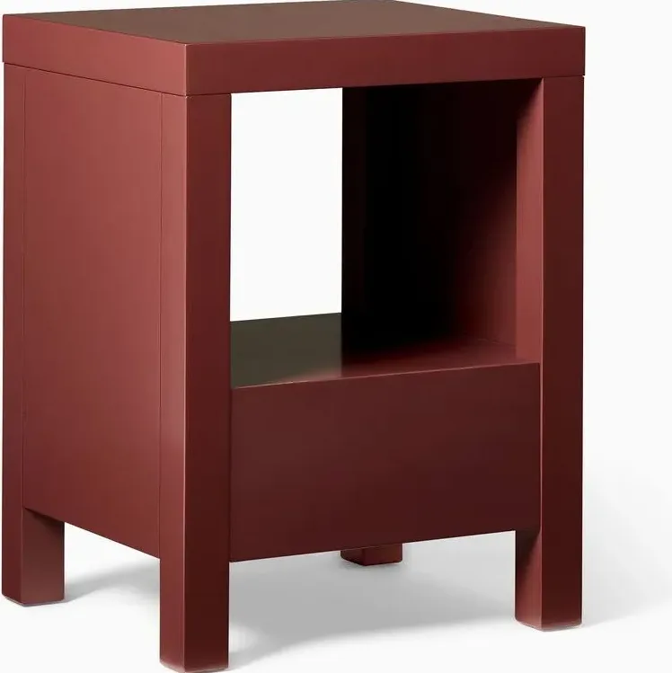 Table de chevet Conques en bois massif, vue 5 sur 6