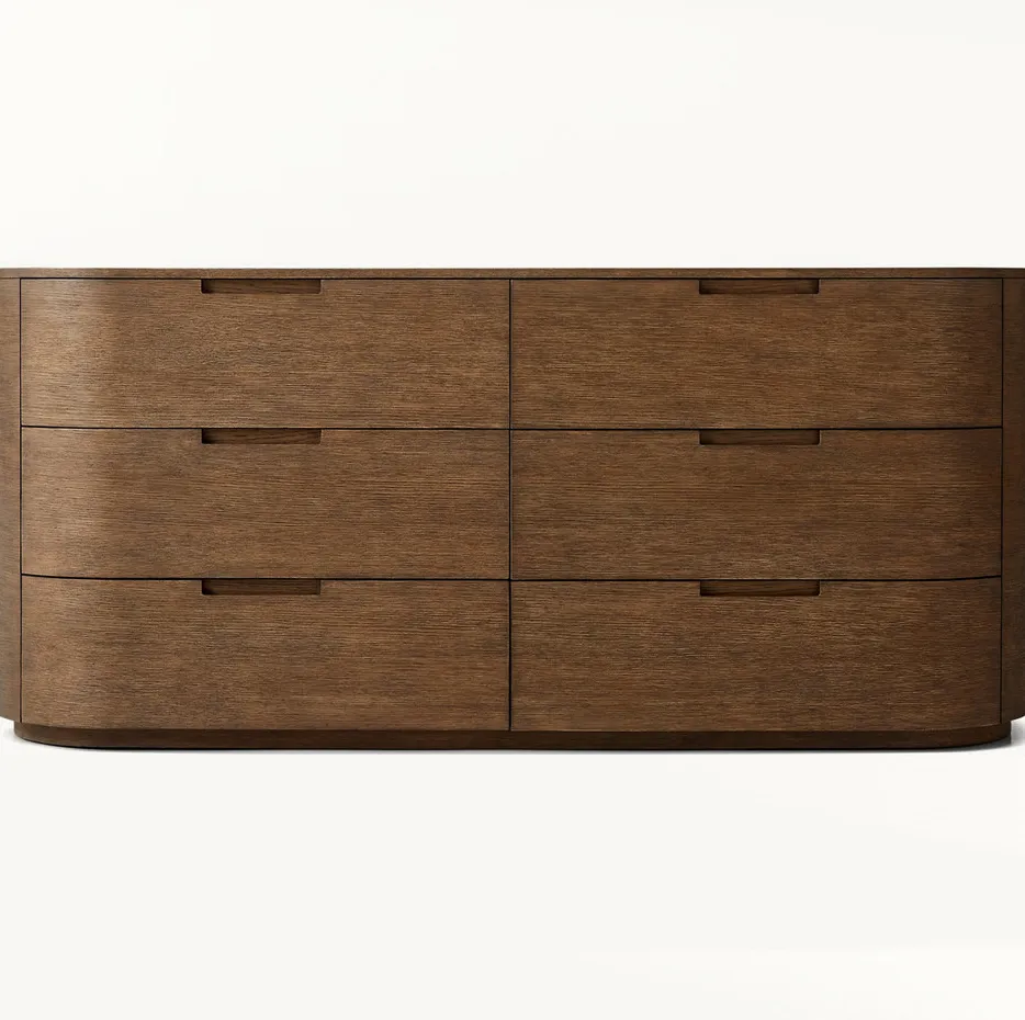 Table de chevet Dieppe en chêne, vue 5 sur 6