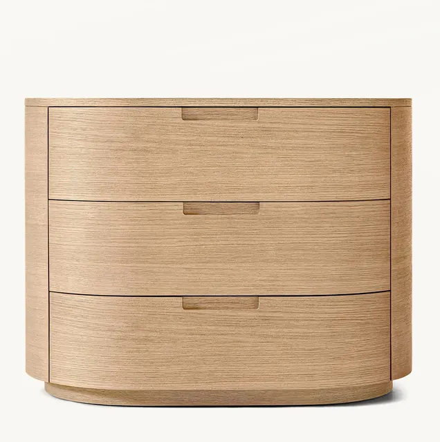 Table de chevet Dieulefit en bois massif — tables de chevet