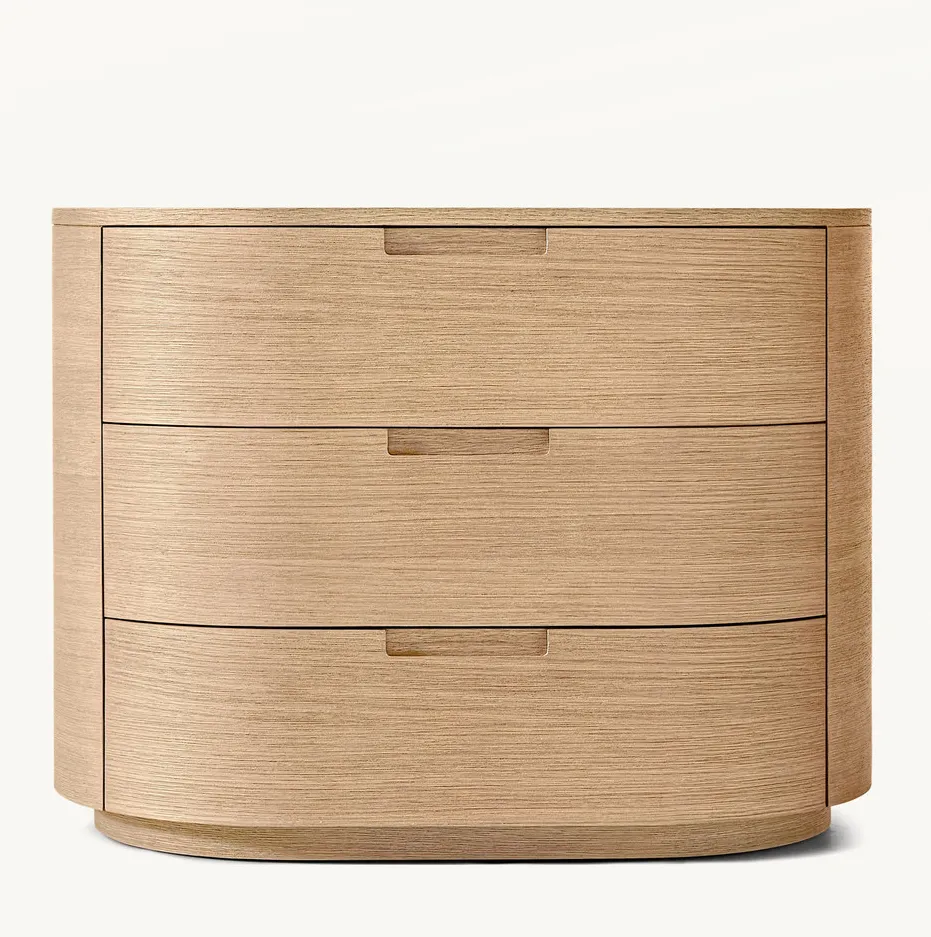 Table de chevet Dieulefit en bois massif, collection tables de chevet ELWOOD HOME