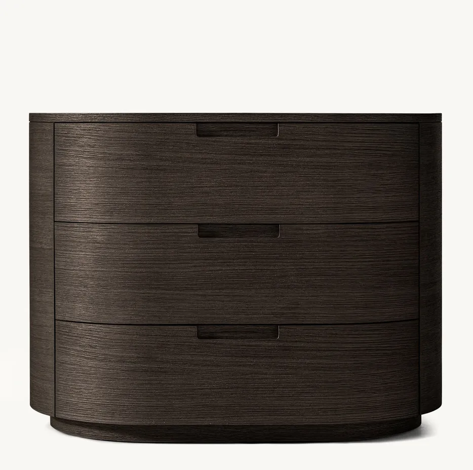 Table de chevet Dieulefit en bois massif, vue 4 sur 5
