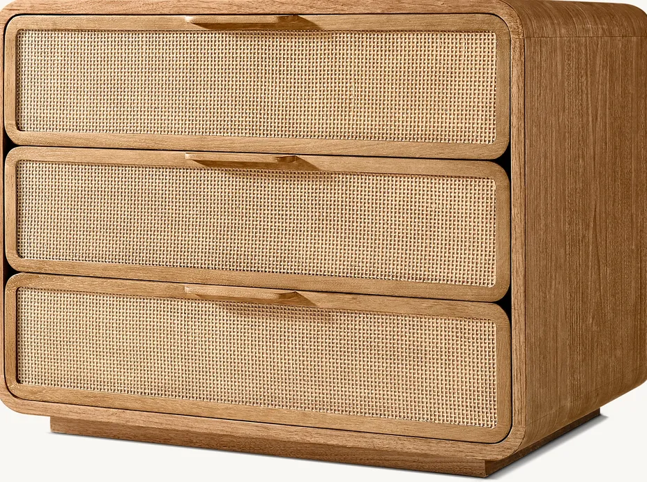 Table de chevet Duras en bois massif, vue 4 sur 5