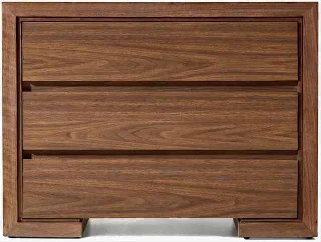 Table de chevet Flavigny en noyer — tables de chevet