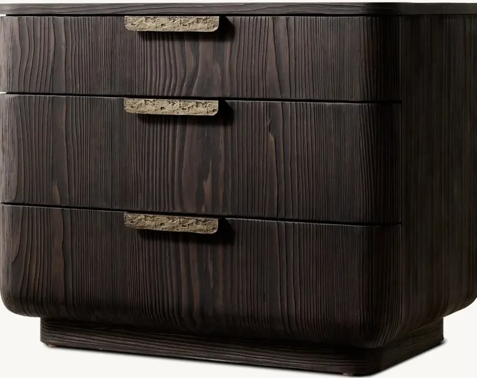 Table de chevet Florac vintage, vue 3 sur 6