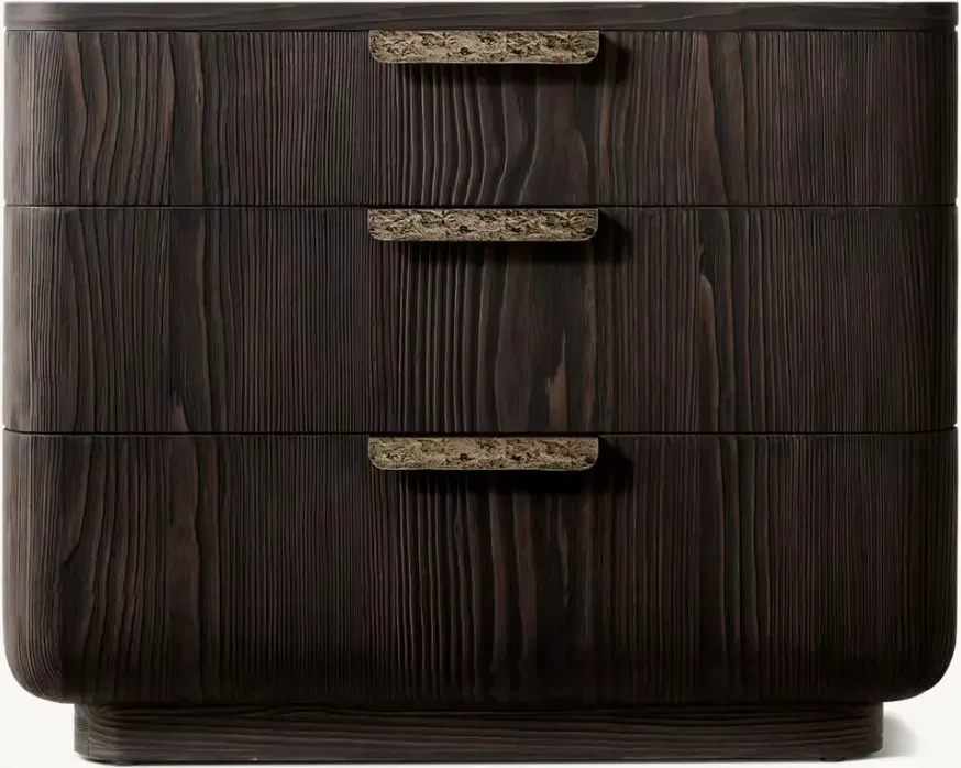 Table de chevet Florac vintage, vue 5 sur 6