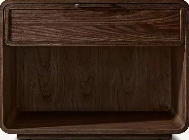 Table de chevet Foix en bois massif, vue 4 sur 4