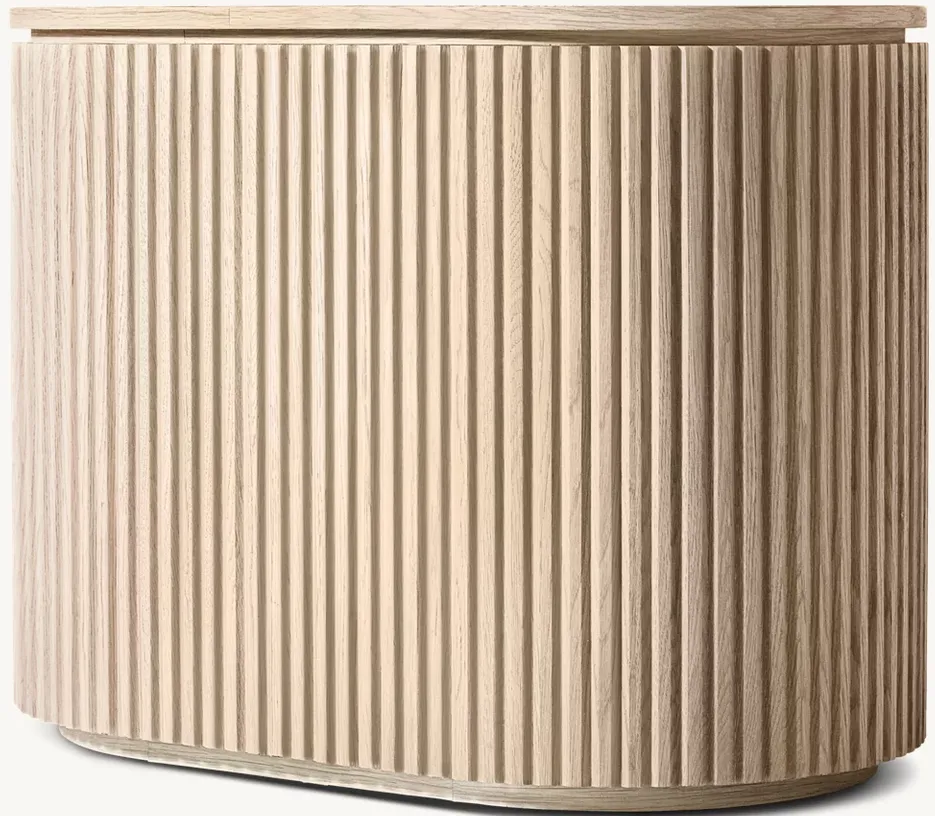 Table de chevet Gap en bois massif, vue 3 sur 5