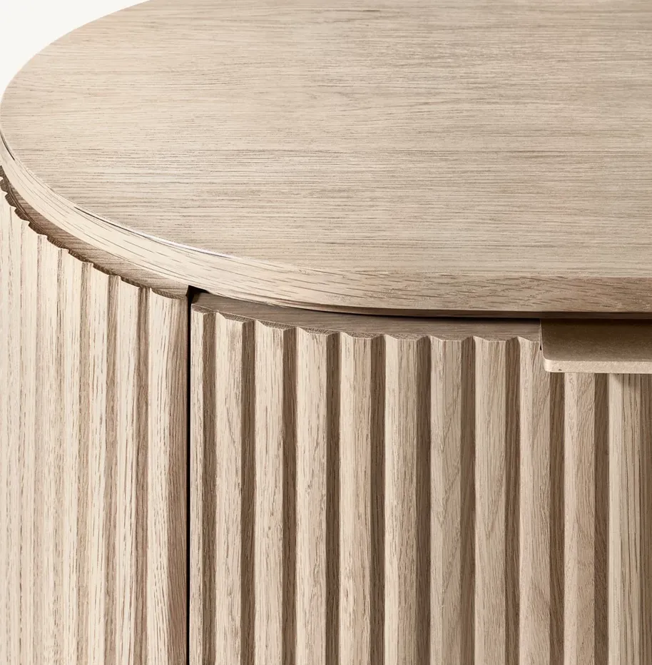Table de chevet Gap en bois massif, vue 4 sur 5