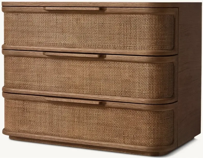 Table de chevet Hendaye en bois massif, vue 3 sur 4