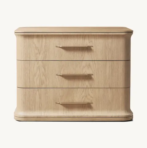 Table de chevet Hossegor en chêne — tables de chevet