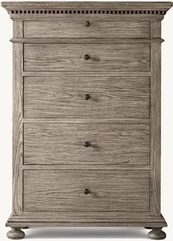 Table de chevet Issigeac 5 tiroirs — tables de chevet