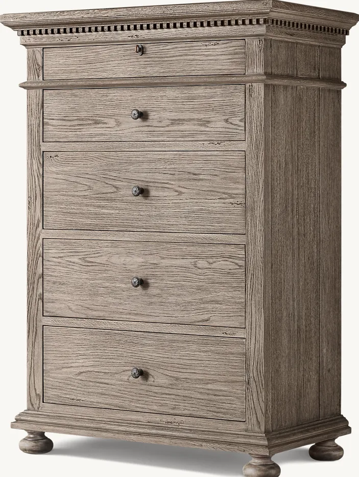 Commode Issigeac 5 tiroirs, vue 3 sur 4