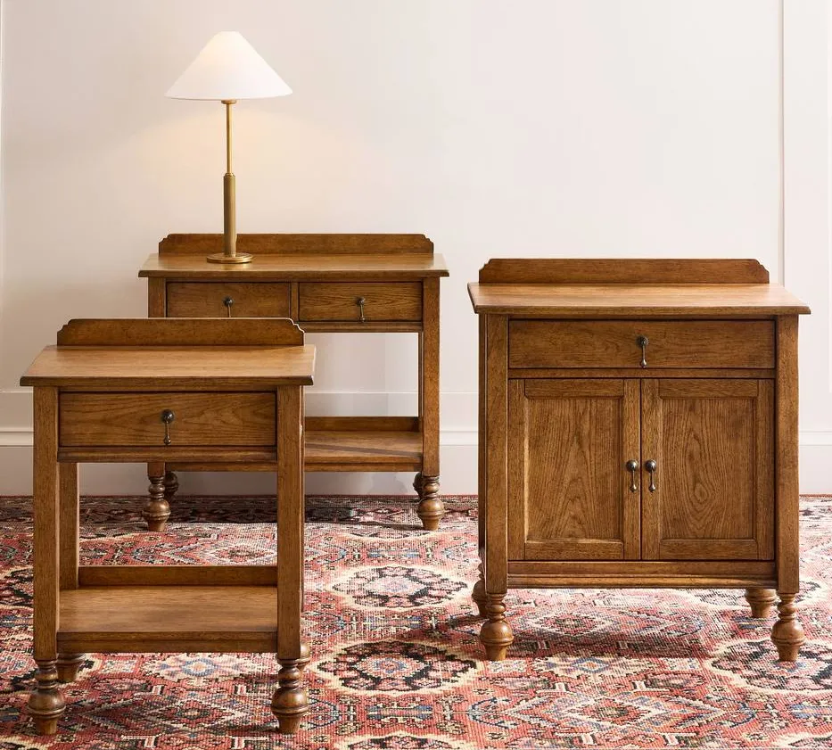 Table de chevet Lourmarin en marbre, vue 4 sur 4