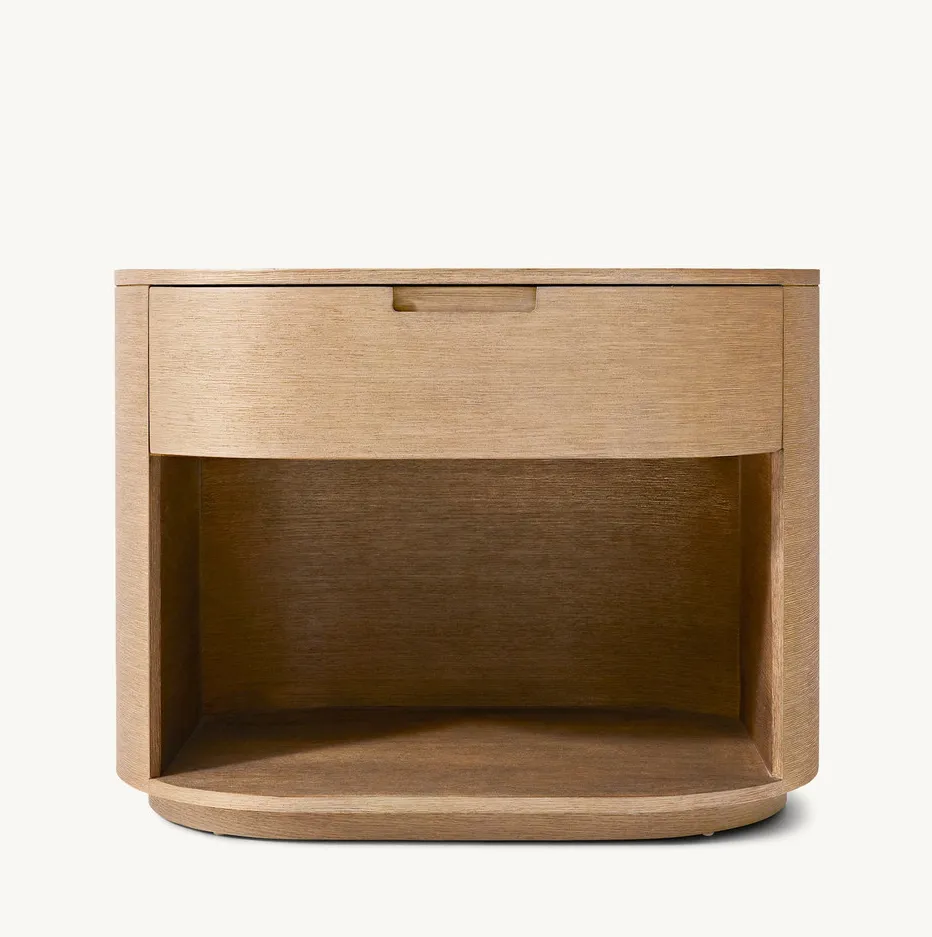Table de chevet Mende en chêne, collection tables de chevet ELWOOD HOME