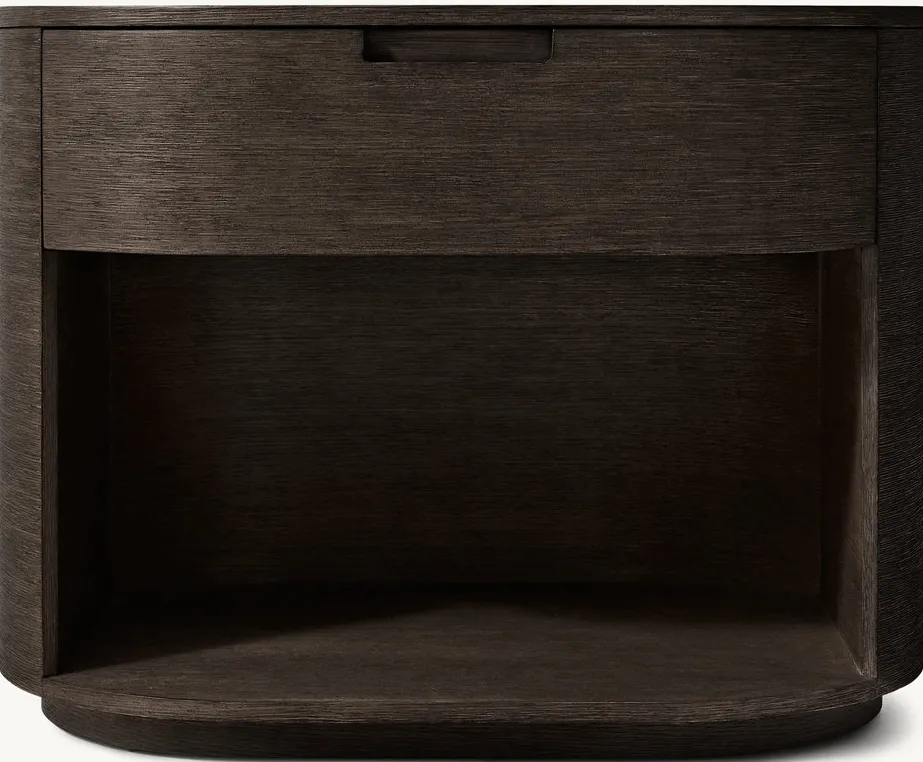 Table de chevet Mende en chêne, vue 3 sur 6