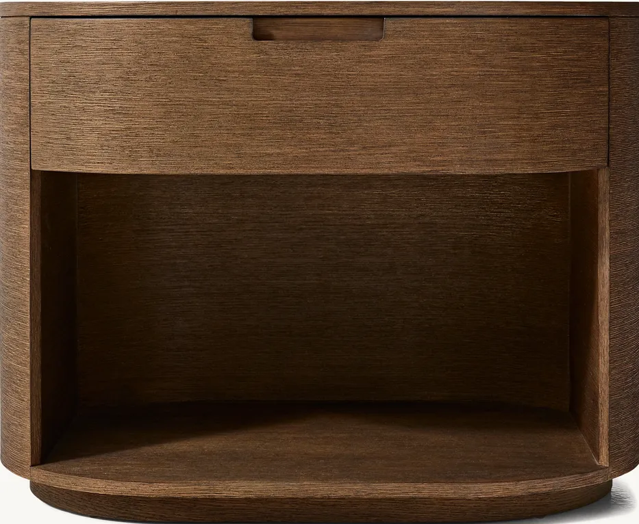 Table de chevet Mende en chêne, vue 5 sur 6
