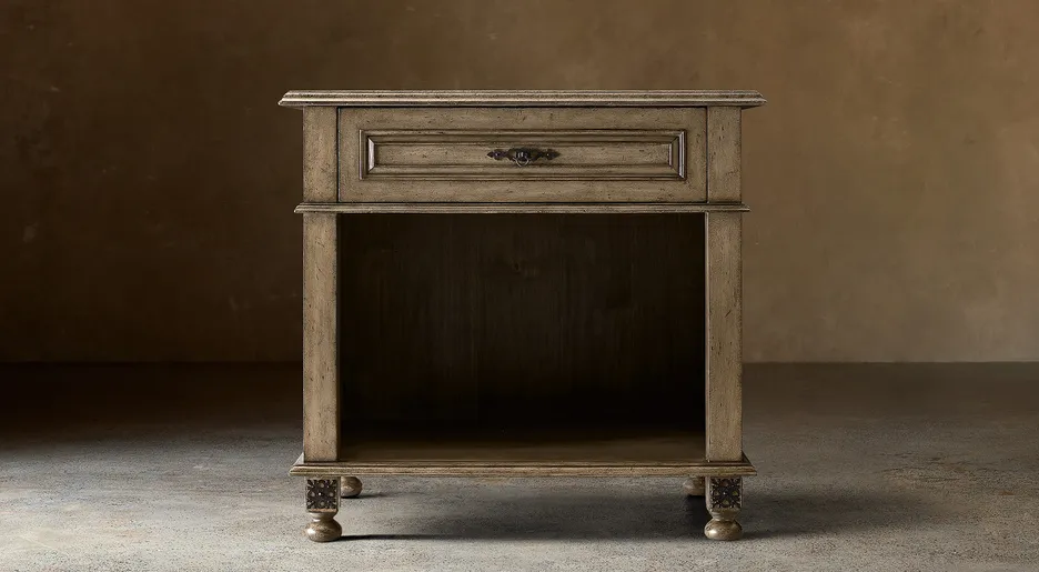 Table de chevet Menton classique, vue 4 sur 6