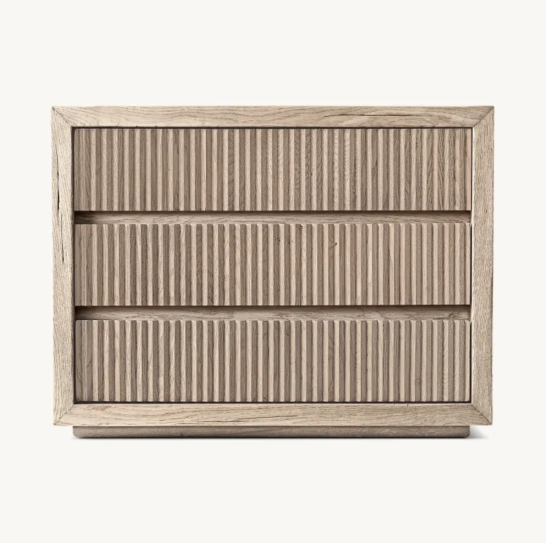 Table de chevet Millau en bois massif, collection tables de chevet ELWOOD HOME