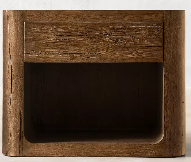 Table de chevet Mimizan en chêne, collection tables de chevet ELWOOD HOME