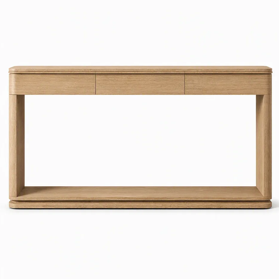 Table de chevet Moustiers en chêne, collection tables de chevet ELWOOD HOME