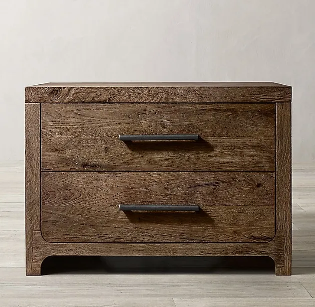 Table de chevet Nantua en chêne, vue 6 sur 6