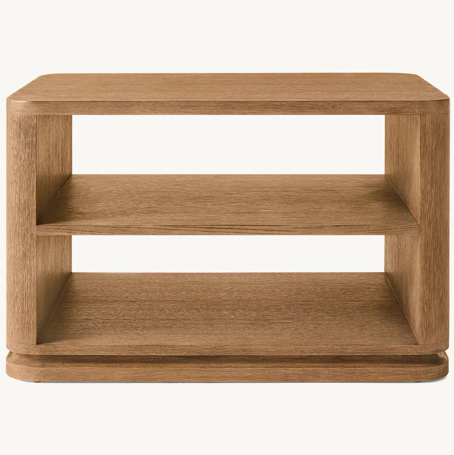 Table de chevet Nolay en chêne, vue 4 sur 6