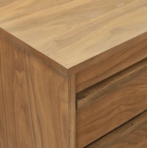 Table de chevet Oloron en noyer — tables de chevet