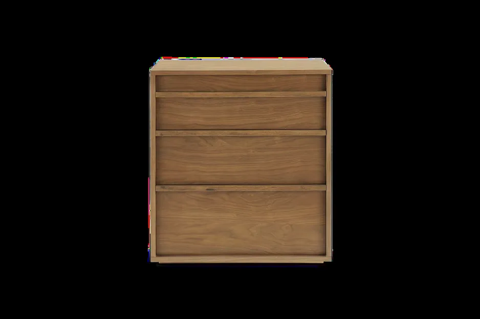 Table de chevet Oloron en noyer, vue 5 sur 5