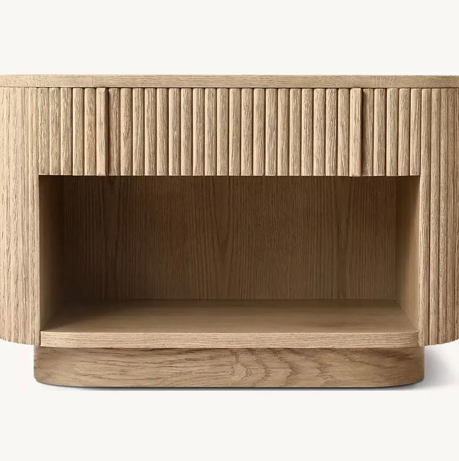 Table de chevet Pauillac en chêne, collection tables de chevet ELWOOD HOME