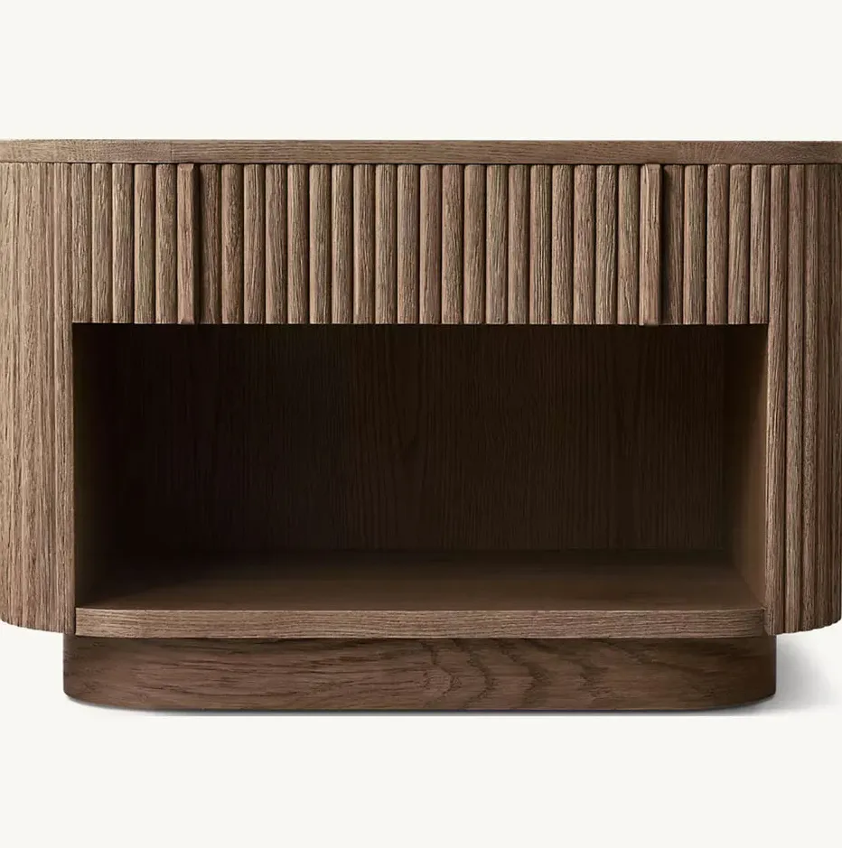 Table de chevet Pauillac en chêne, vue 3 sur 6