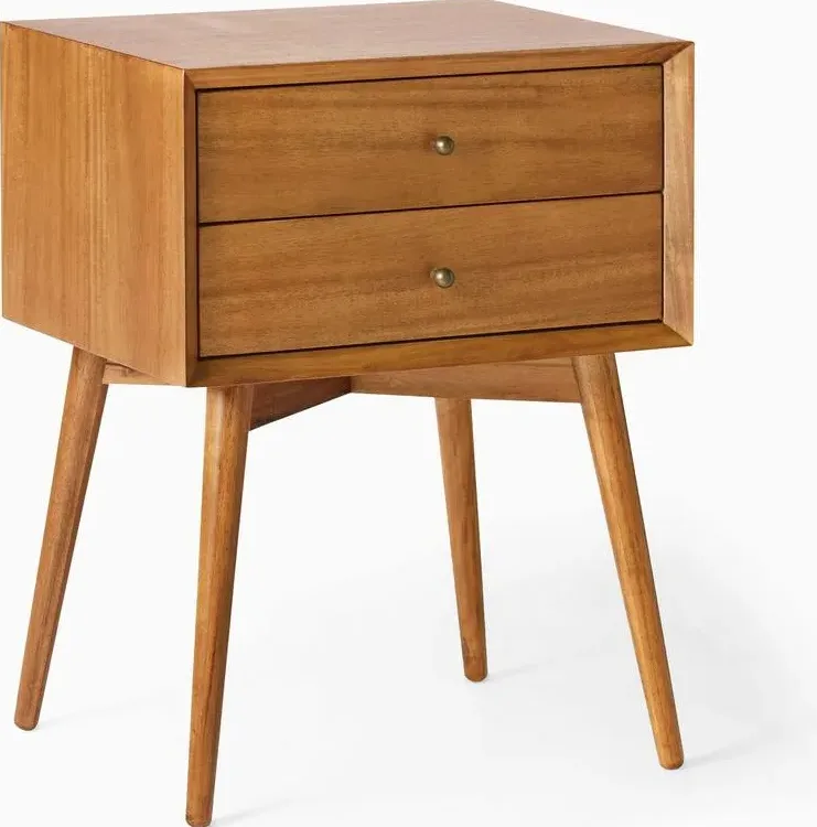 Table de chevet Pontarlier mid-century, vue 3 sur 6