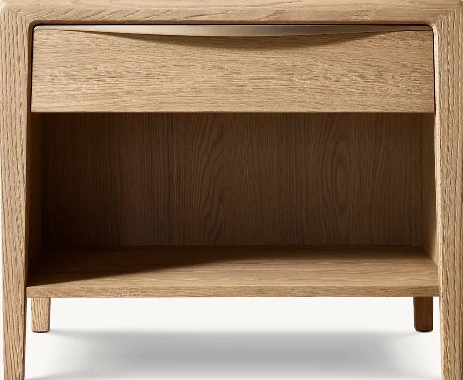 Table de chevet Riez en chêne, collection tables de chevet ELWOOD HOME