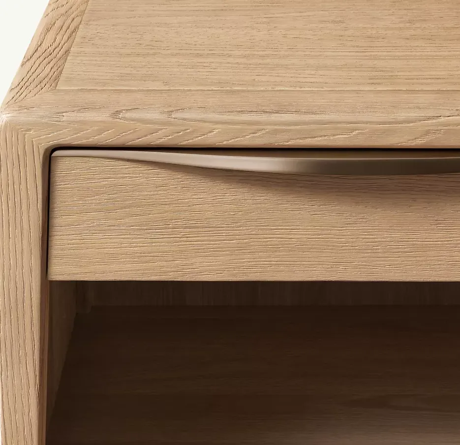 Table de chevet Riez en chêne, vue 5 sur 5