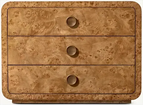 Table de chevet Roquefort en chêne — tables de chevet