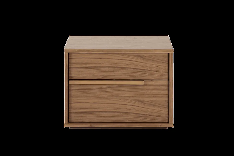 Table de chevet Ruoms en bois massif, vue 5 sur 6