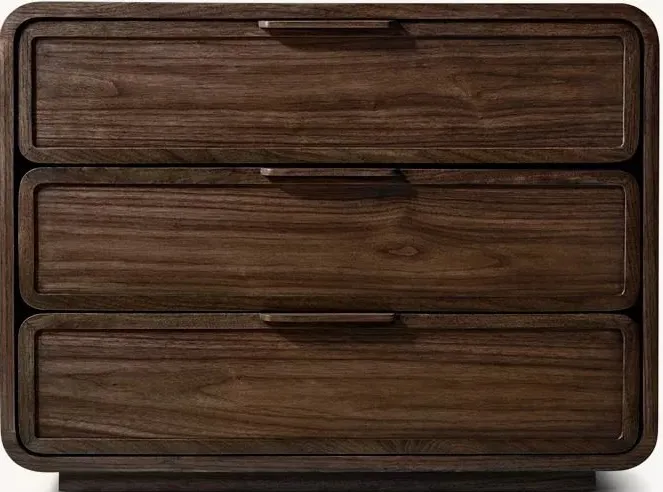 Table de chevet Samoëns en bois massif, vue 3 sur 6