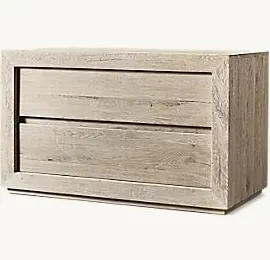 Table de chevet Saulieu en bois massif, vue 3 sur 6