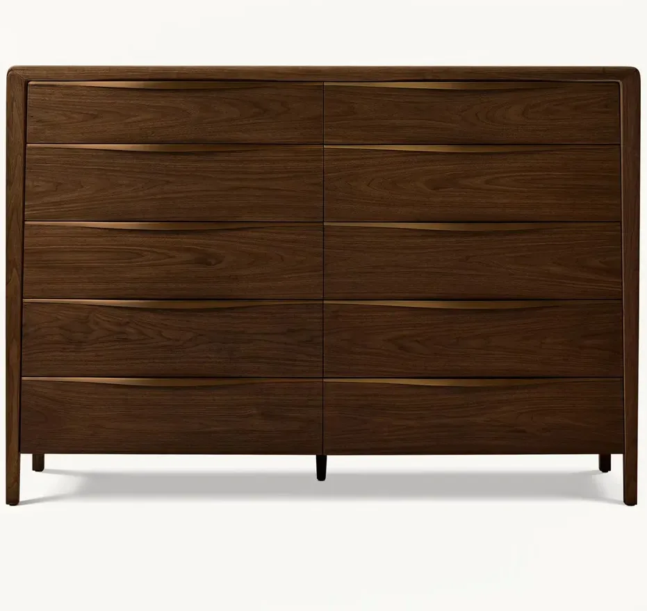 Table de chevet Semur en bois massif, vue 5 sur 6