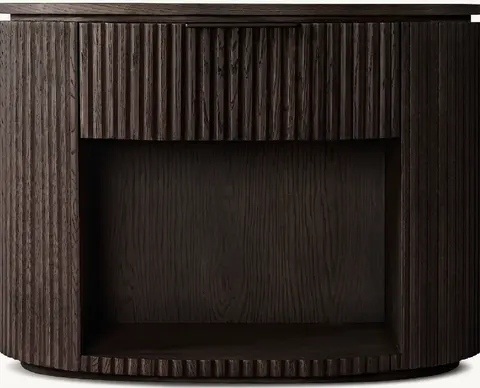 Table de chevet Soulac en chêne noir — tables de chevet