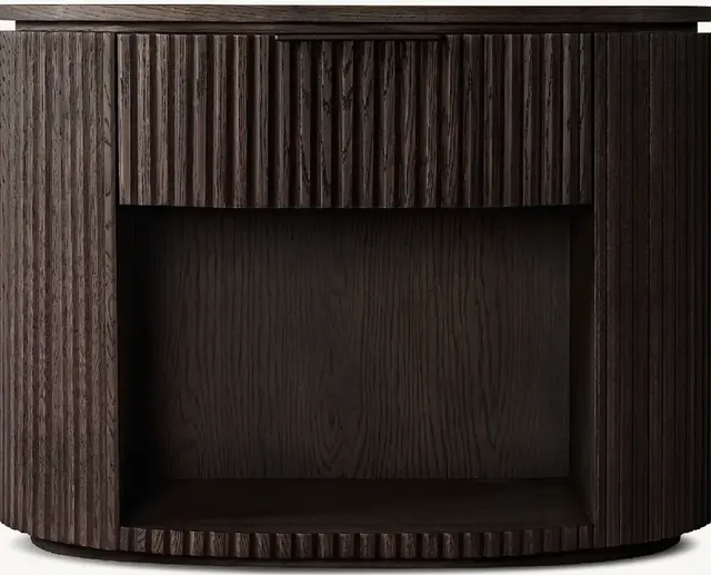 Table de chevet Soulac en chêne noir — tables de chevet